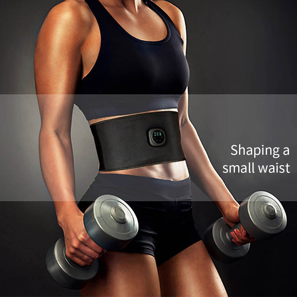 Smart Digital Display Fitness EMS Belt Abdominal Instrument Boxed Abdominal Muscle Trainer