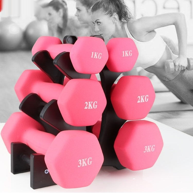 Fitness Dumbbell With Rack Holder Put Home Dumbbell Rack