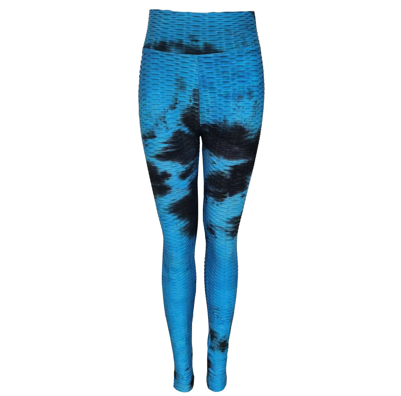 Tie-dye jacquard hip yoga leggings