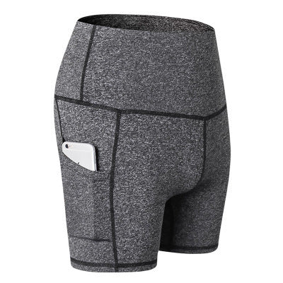 Three-point yoga shorts