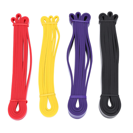 4pcs Yoga Resistance Latex Loop Bands