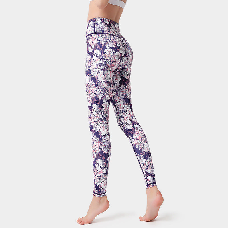 Print Yoga Suit Amazon Yoga Pants