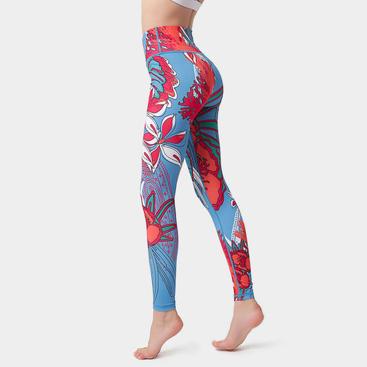 Print Yoga Suit Amazon Yoga Pants