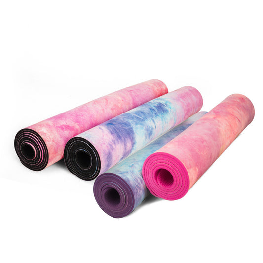 Tie-dyed Natural Rubber Yoga Mat