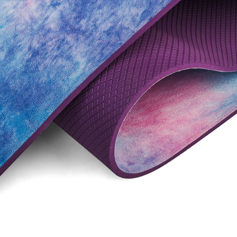 Tie-dyed Natural Rubber Yoga Mat