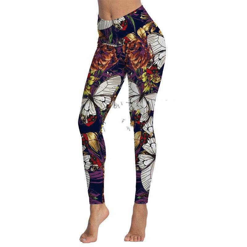 3d Digital Printing Yoga Leggings Leggings Trousers