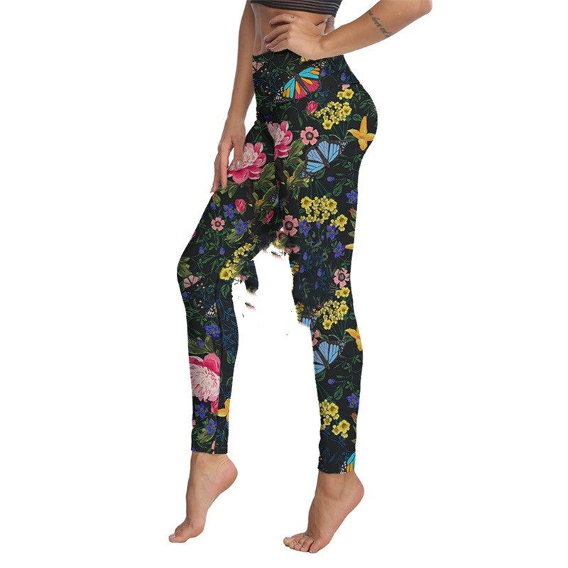 3d Digital Printing Yoga Leggings Leggings Trousers