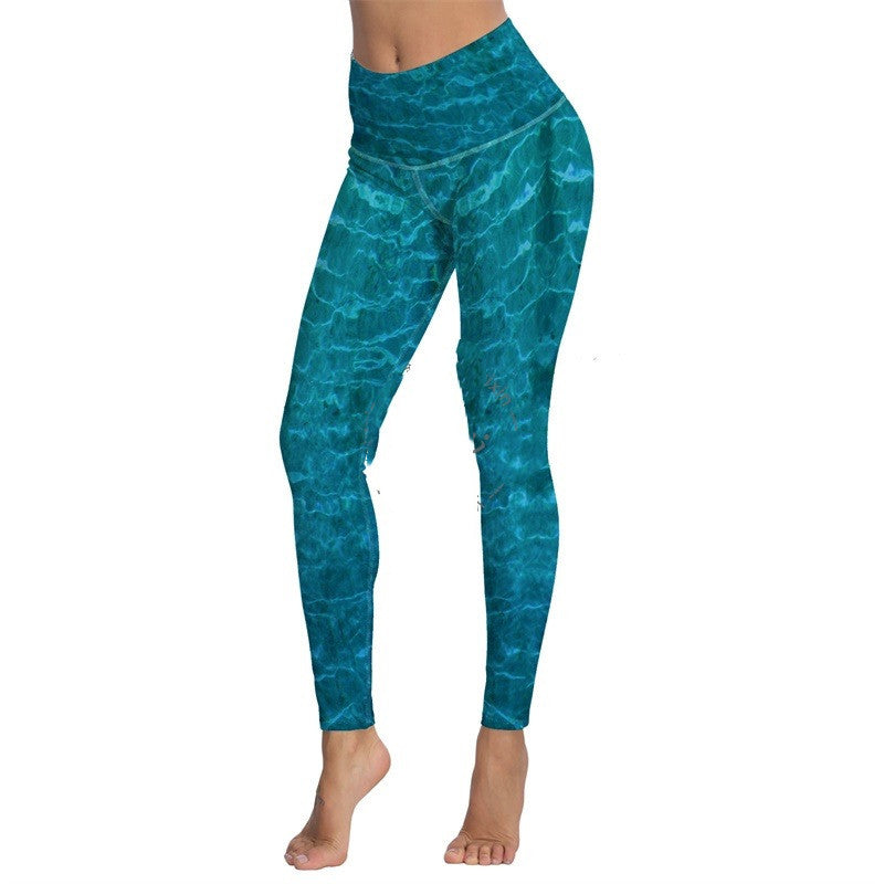 3d Digital Printing Yoga Leggings Leggings Trousers