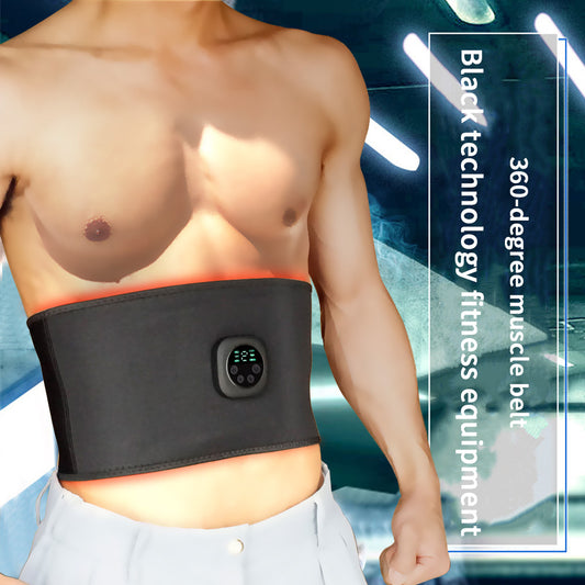 Smart Digital Display Fitness EMS Belt Abdominal Instrument Boxed Abdominal Muscle Trainer