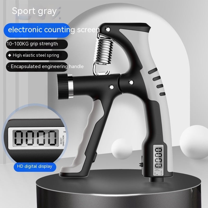 Electronic Counting Grip For Men's Exercise