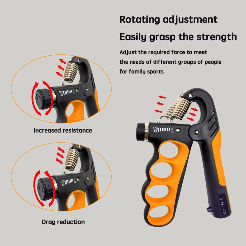 5-100kg Hand Grip Muscle Strengthener Trainer