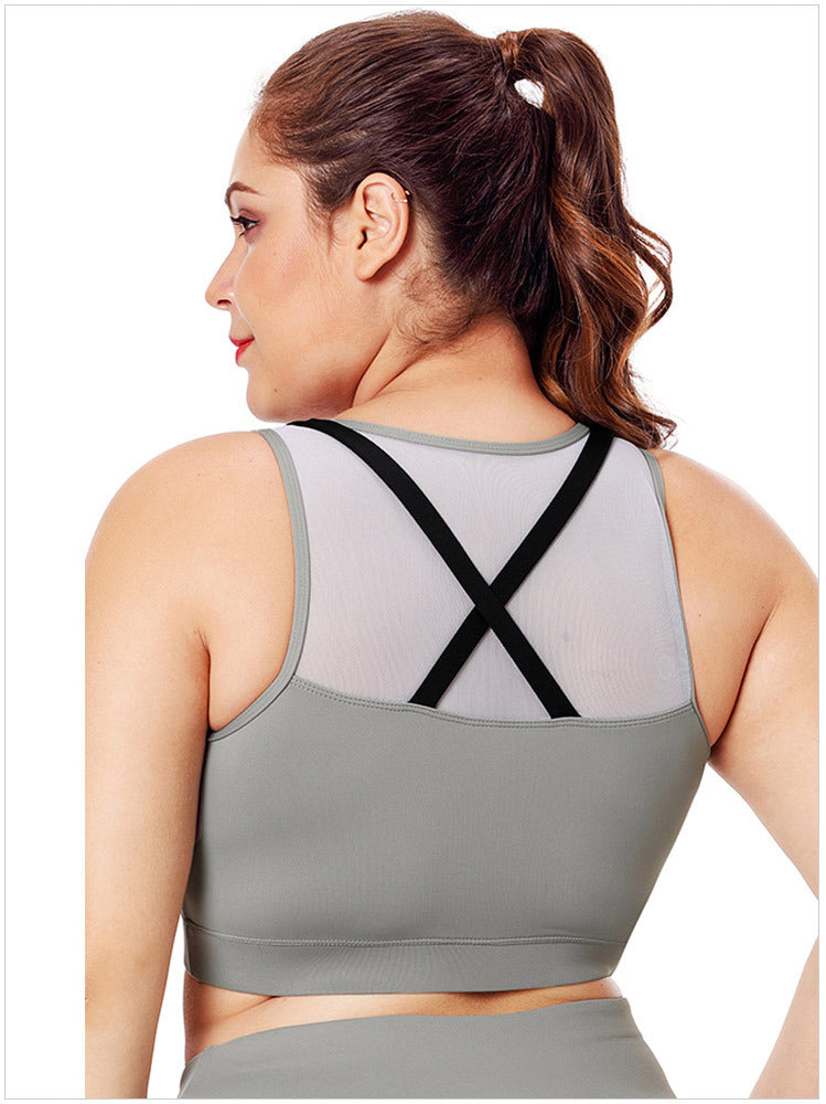 Yoga vest skinny bra