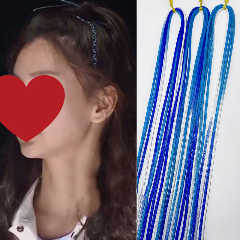 Colorful Ropes For Braiding Hair