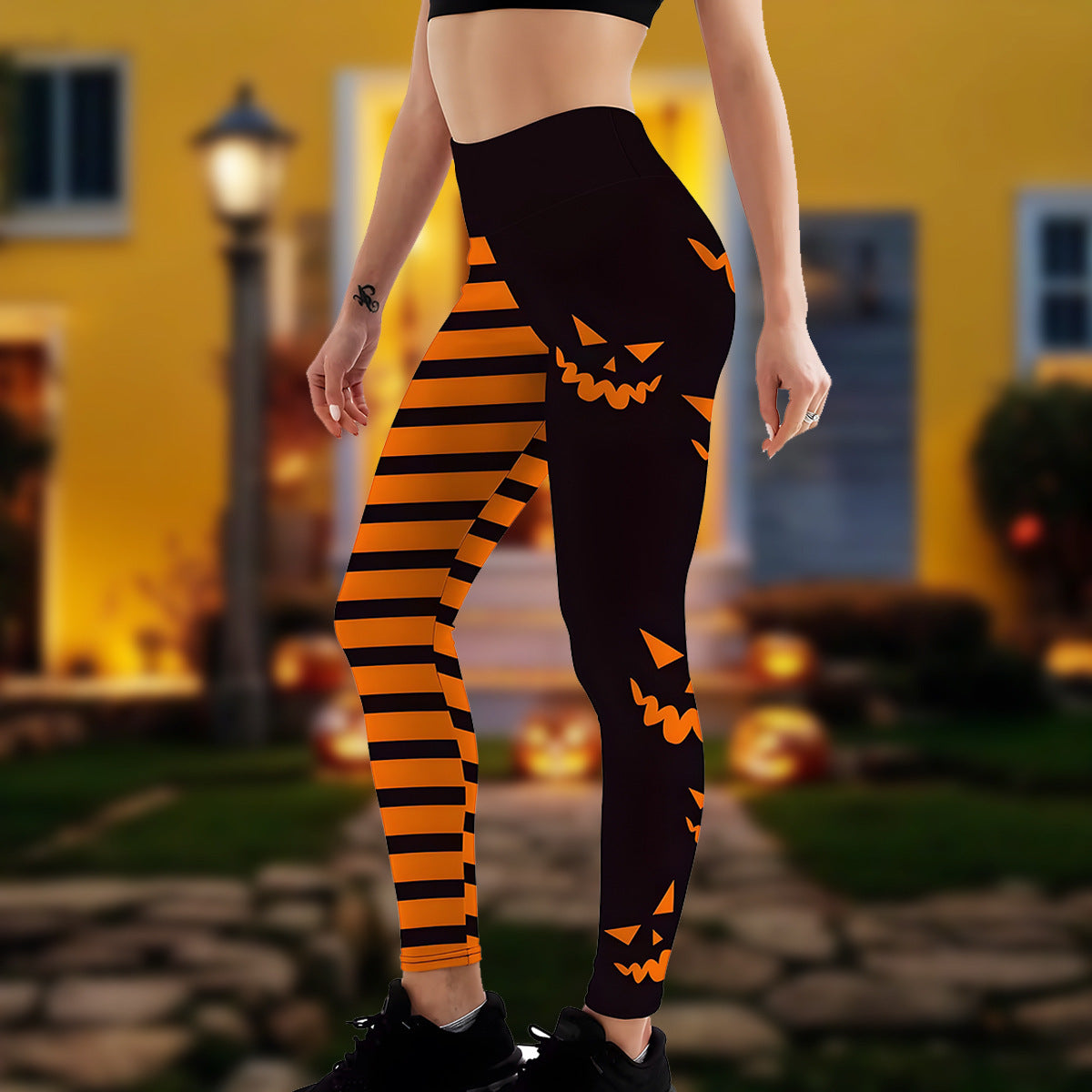 Halloween Yoga Clothes Printed Leggings