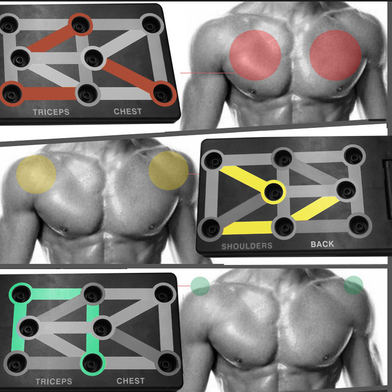 Multifunctional push up board