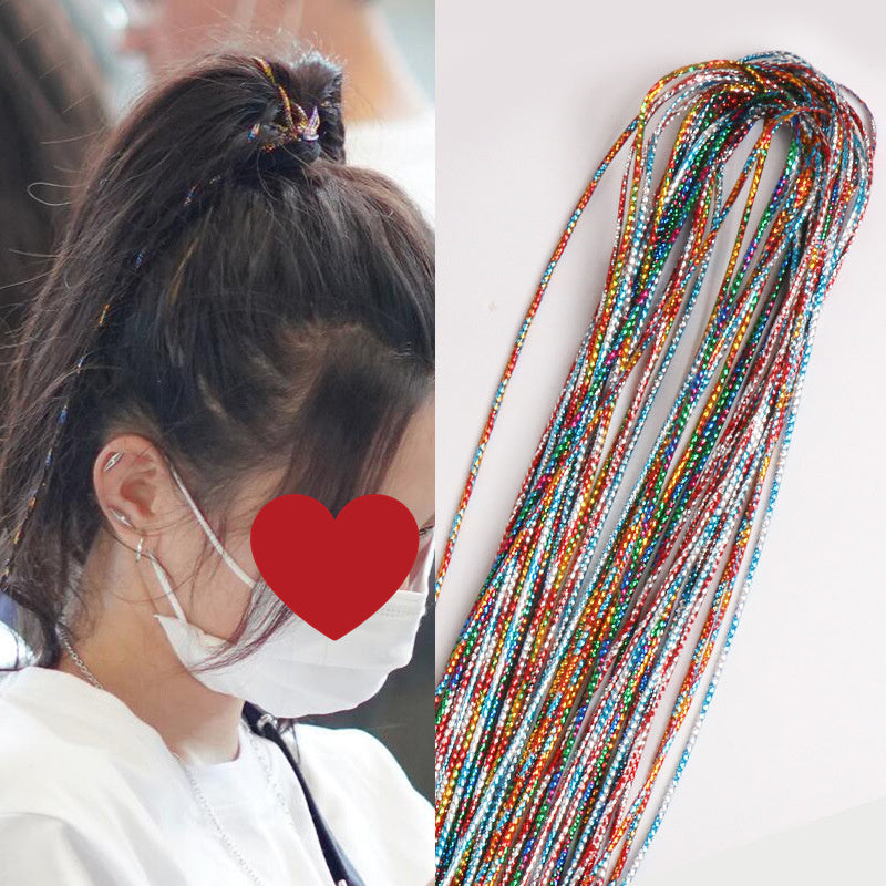 Colorful Ropes For Braiding Hair