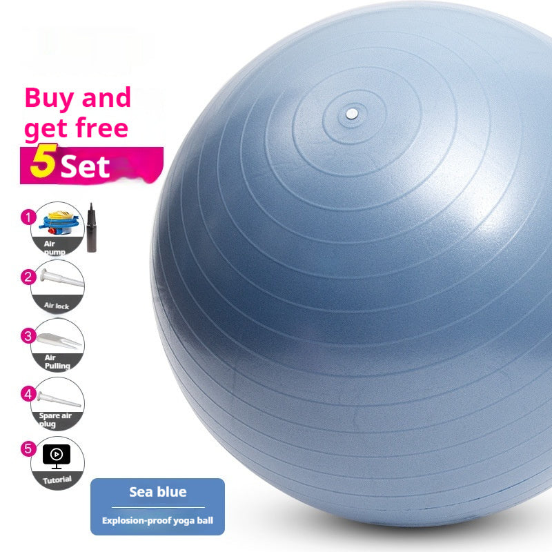 Yoga Fitness Ball Thickened Explosion-proof 65cm Maternity Midwife Exercise