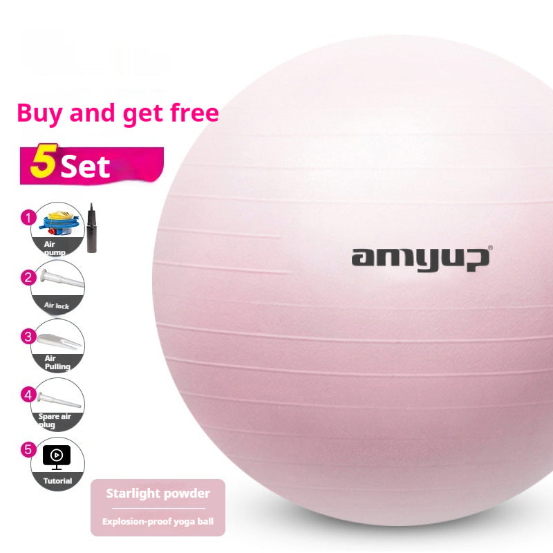 Yoga Fitness Ball Thickened Explosion-proof 65cm Maternity Midwife Exercise