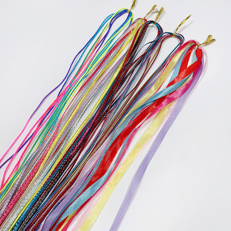 Colorful Ropes For Braiding Hair