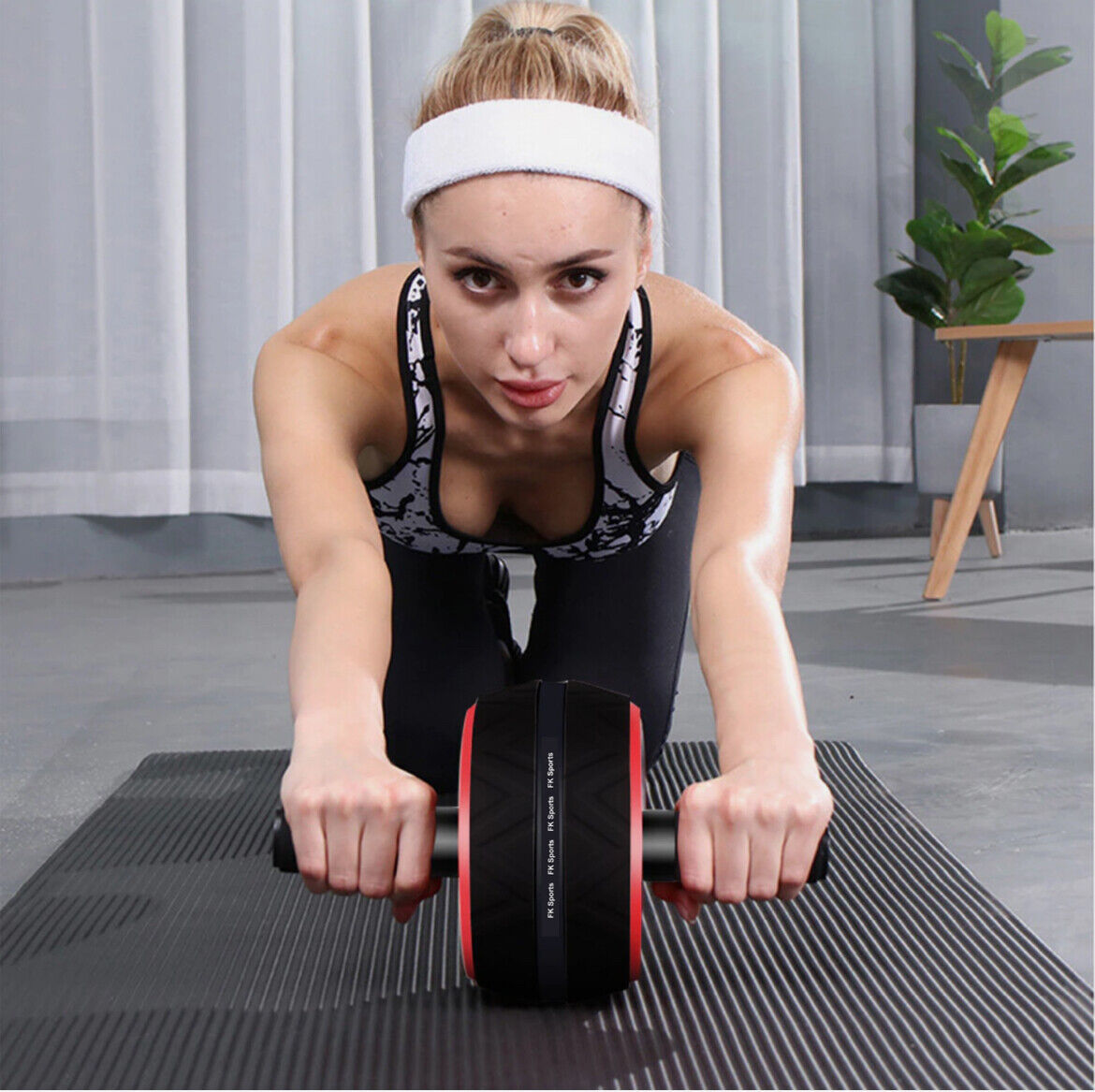 Pro Abs Roller Exercise Wheel Abdominal Core Strength